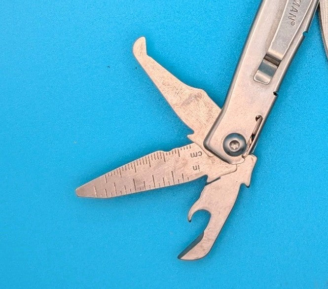 Leatherman Rev 3.8" Multi-Tool, Stainless!