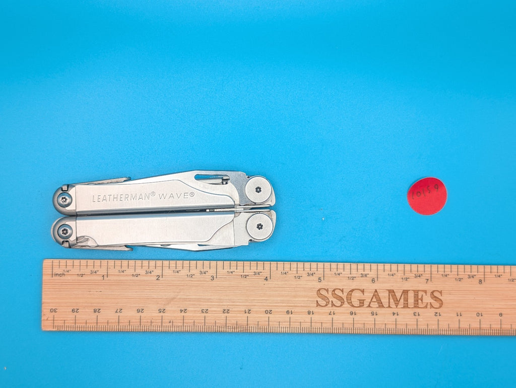Leatherman Wave Multi Tool! Stainless! Retired! Free Shipping!
