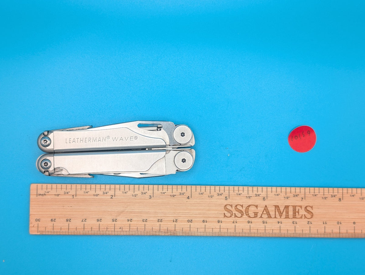 Leatherman Wave Multi Tool! Stainless! Retired! Free Shipping!