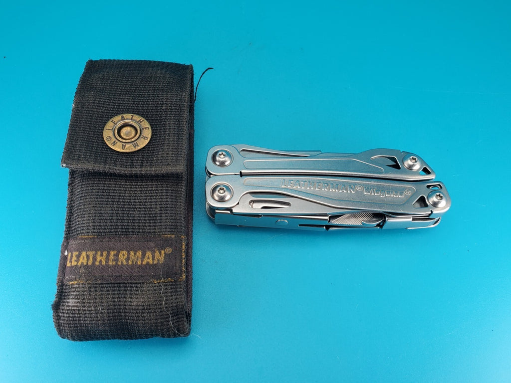 LEATHERMAN WINGMAN MULTI-TOOL! FAST SHIPPING! WITH SHEATH!