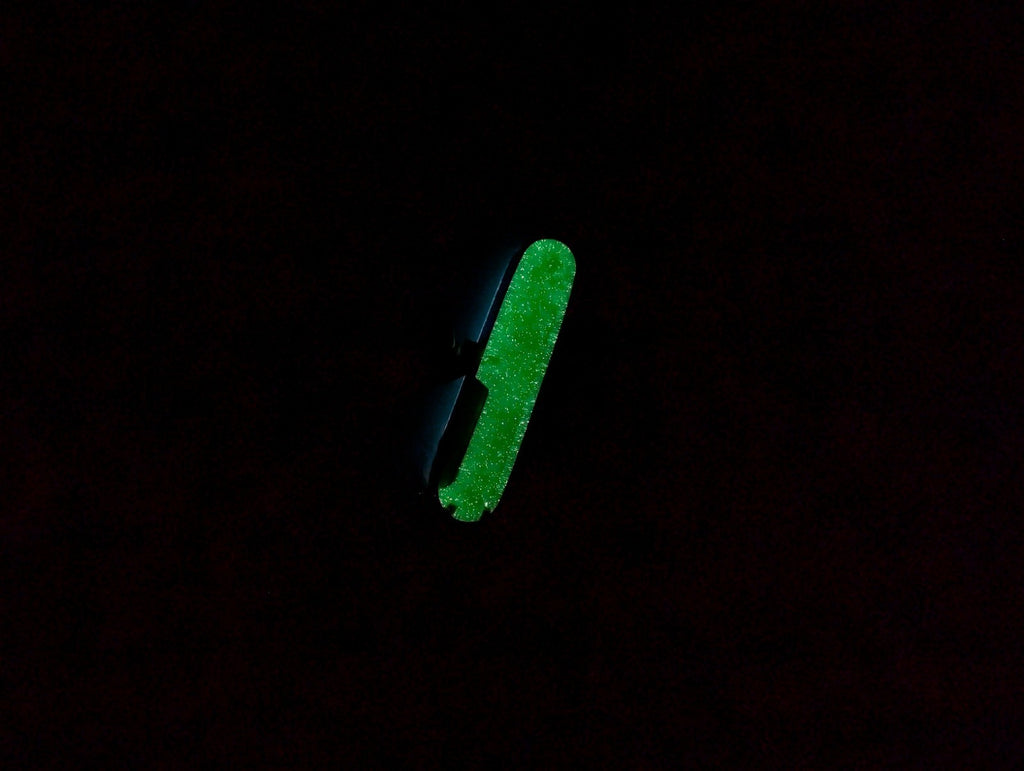 Custom Victorinox SwissChamp Blue & Green Glow in the Dark Knife Multi-Tool!