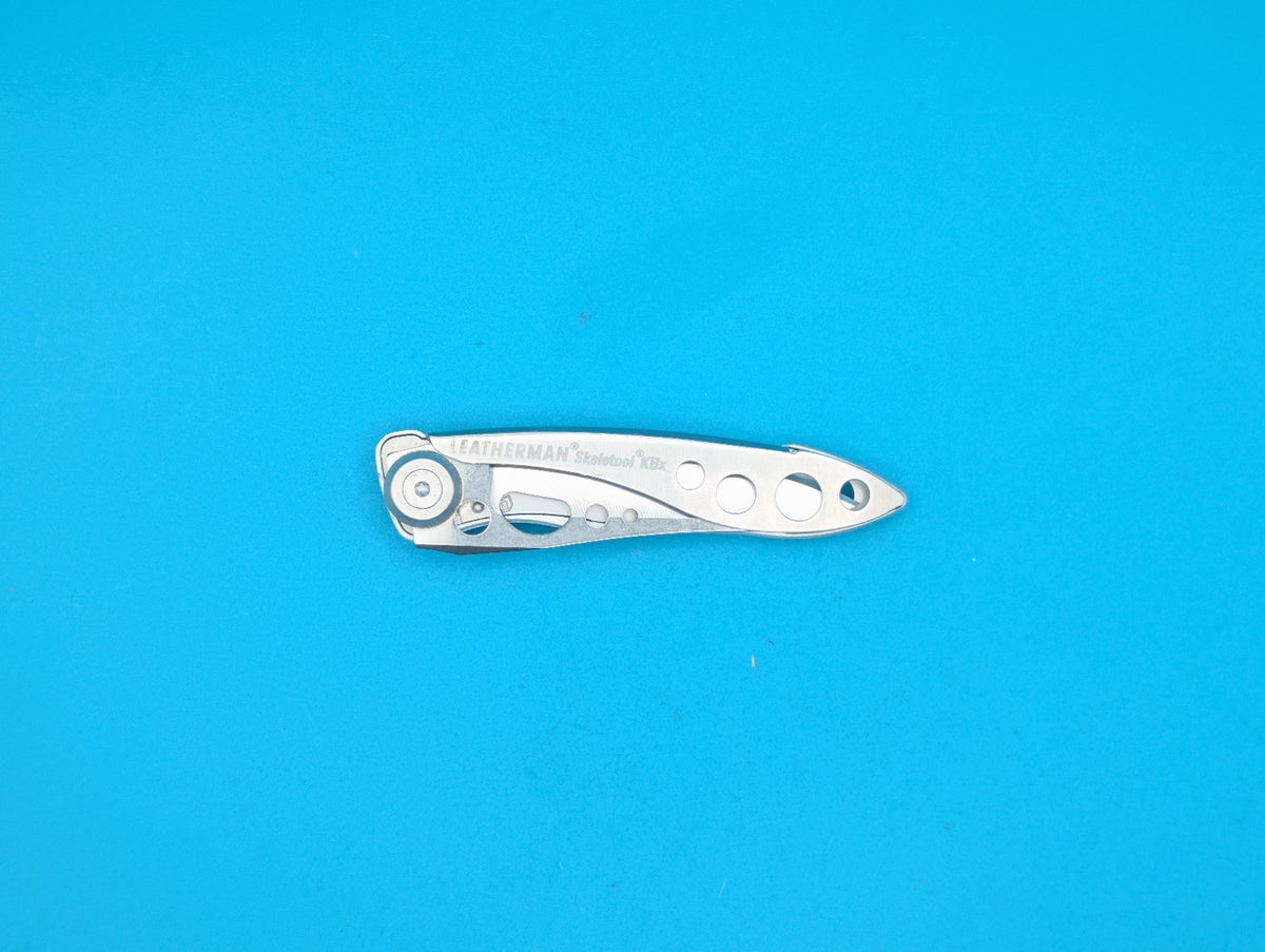 Leatherman Skeletool KBx Pocket Knife w/ Bottle Opener, Silver