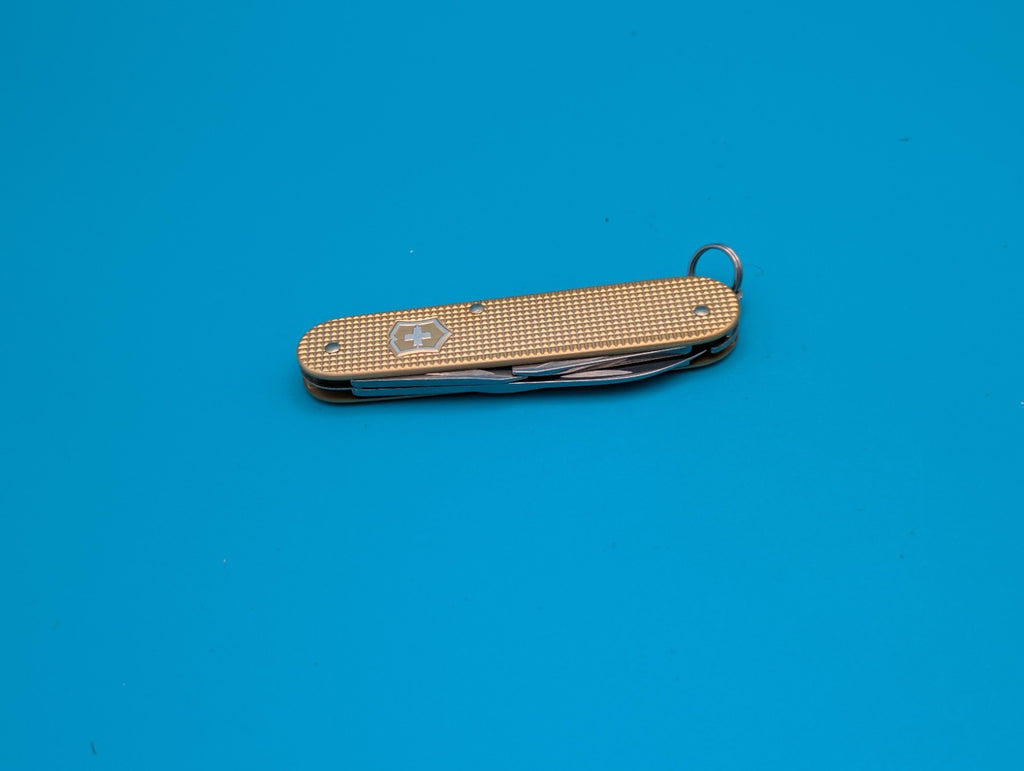 Victorinox Cadet 2019 Limited Run - Gold Alox Swiss Army Knife Multi Tool!