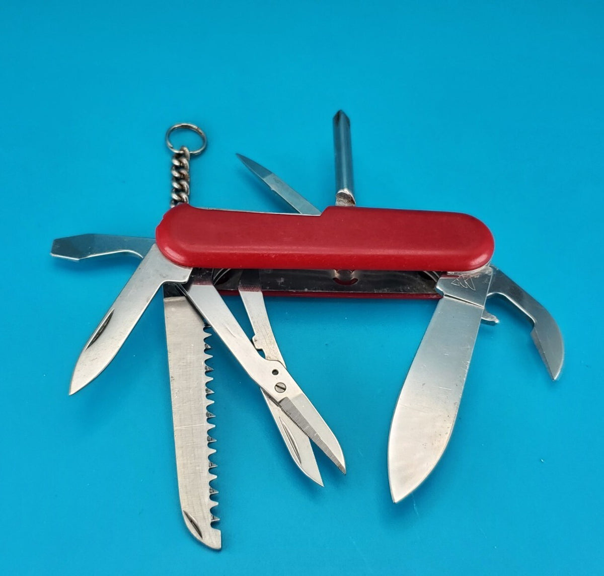 Wenger Handyman Red Swiss Army Knife Multi Tool!