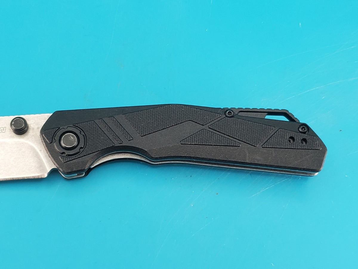 Kershaw Knives Camshaft Liner Lock 1370 4Cr13 Stainless Black Nylon