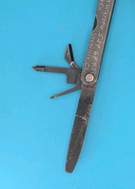Leatherman PST Multi Tool! 04/93 Date Stamp! BLACK! TOM WATSON