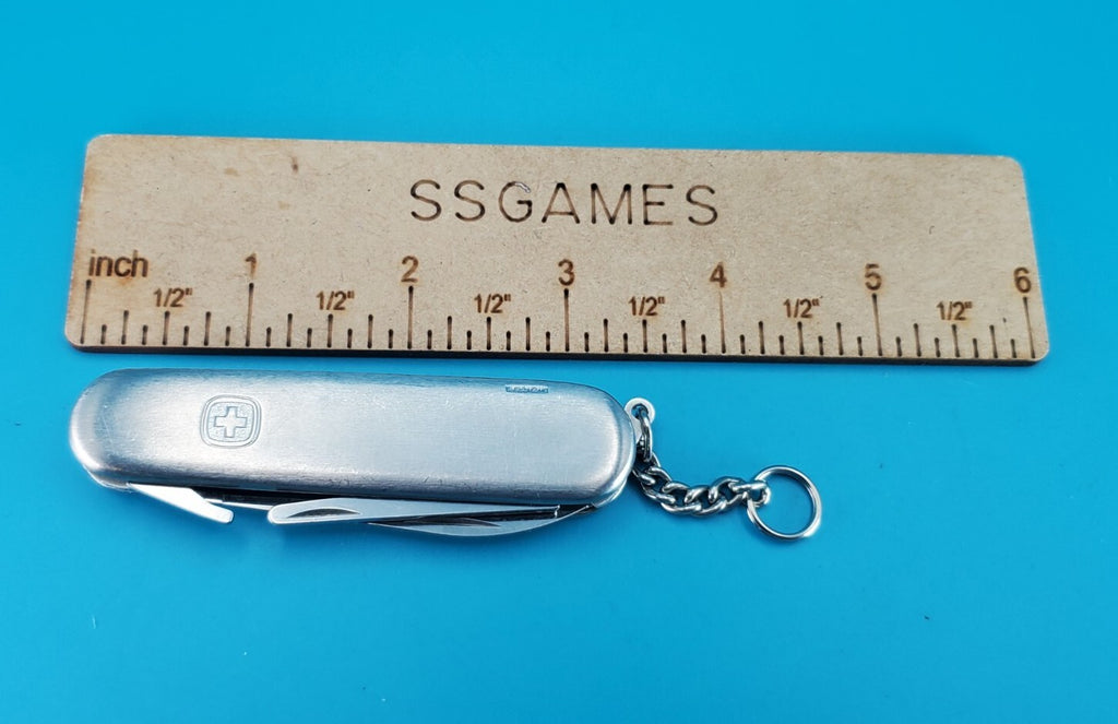 Wenger Golf Pro Stainless Steel Swiss Army Knife! RARE! *ACADEMY PETROLEUM*