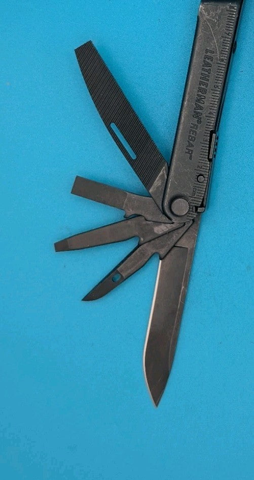Leatherman Rebar Multi-Tool! Free Shipping! BLACK OXIDE!