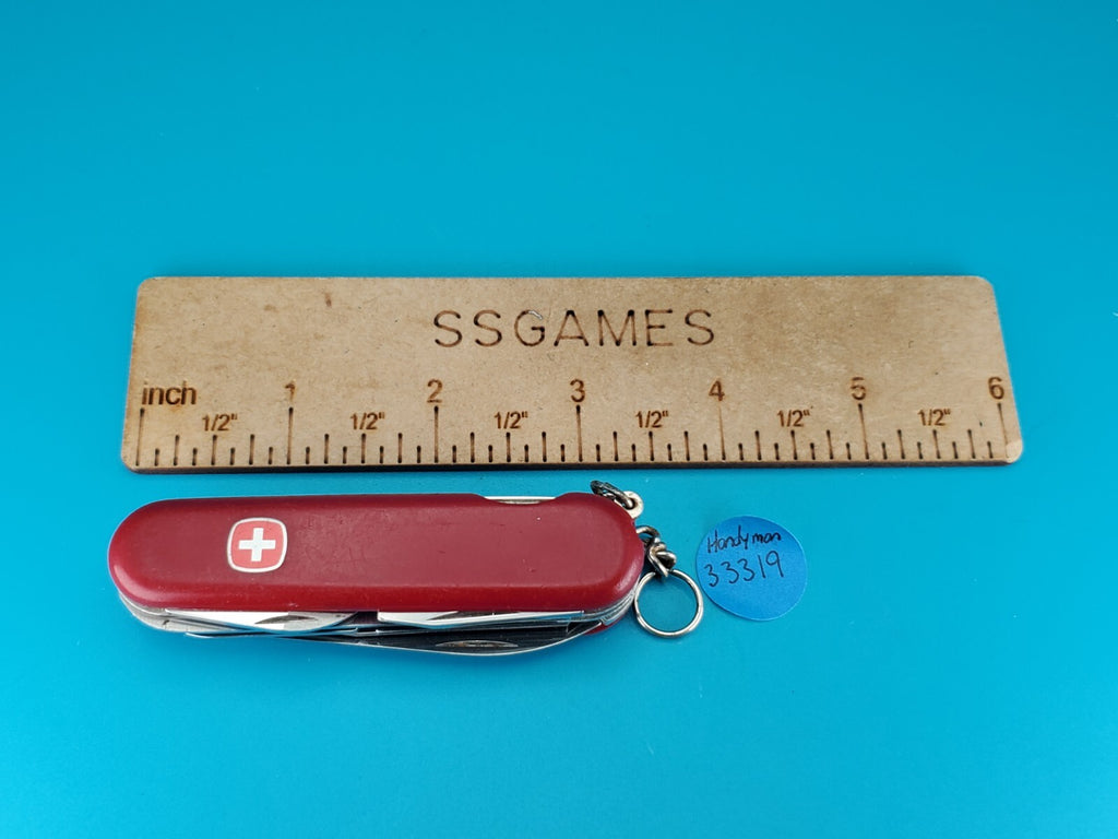Wenger Handyman Red Swiss Army Knife Multi Tool!