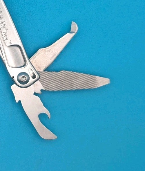 Leatherman Rev 3.8" Multi-Tool, Stainless!
