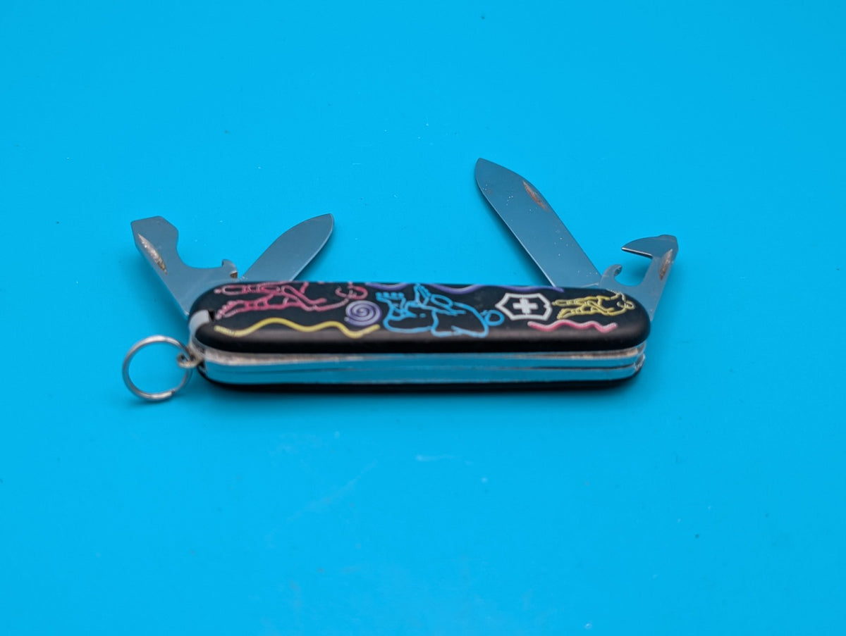 Victorinox Recruit Roller Blades Swiss Army Knife Multi Tool! 84mm