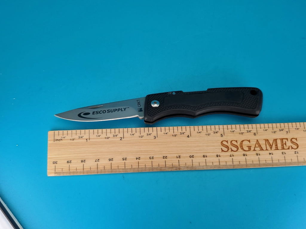 Retired CRKT Columbia River 6401 Colt Lockback Plain Edge Folding Pocket Knife!