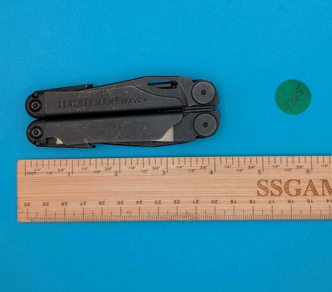 Leatherman Wave Plus + Multi-Tool! FAST SHIPPING! BLACK OXIDE!