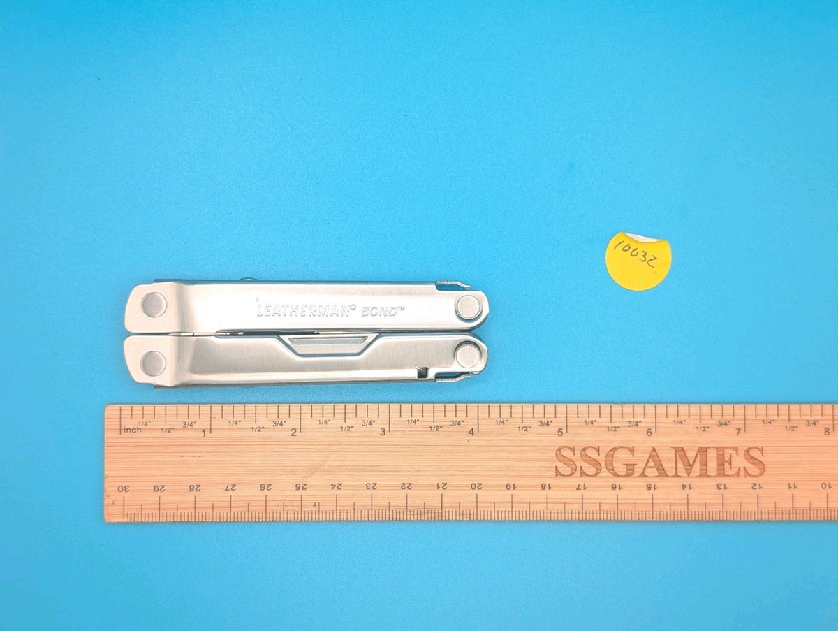 LEATHERMAN Bond Multitool, Stainless Steel Everyday Tool!