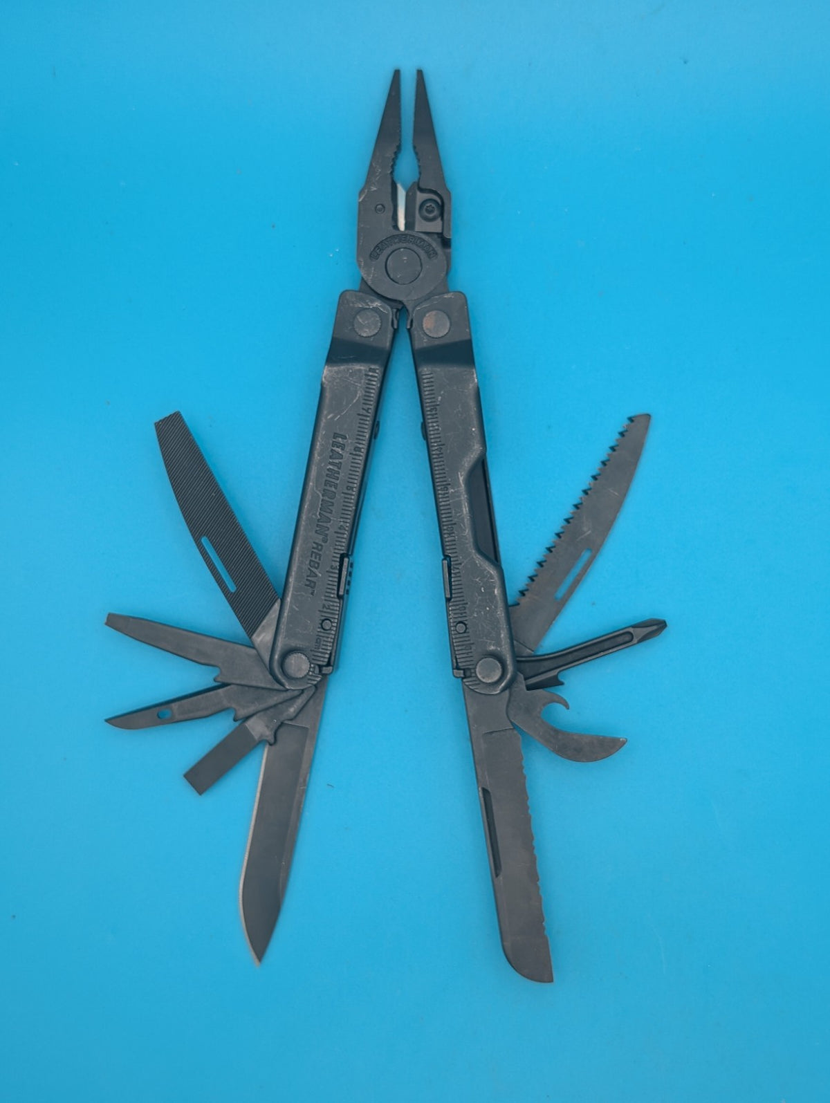 Leatherman Rebar Multi-Tool! BLACK OXIDE! WITH SHEATH!
