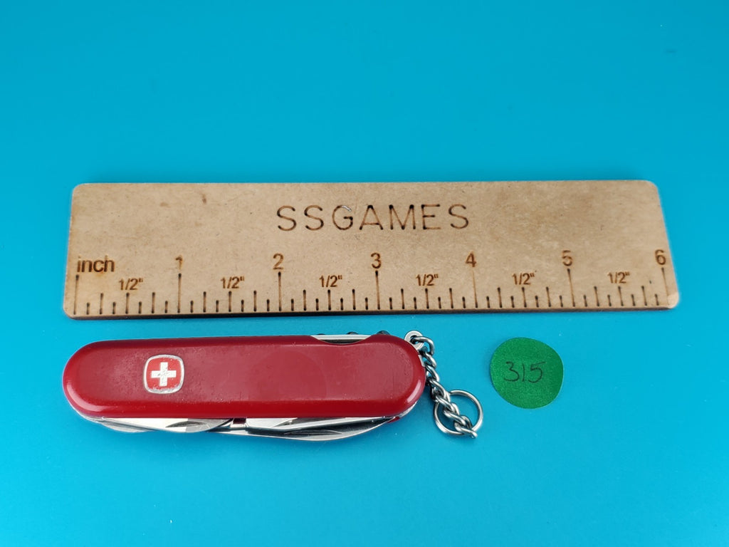 Wenger Traveler Red Swiss Army Knife Multi Tool!