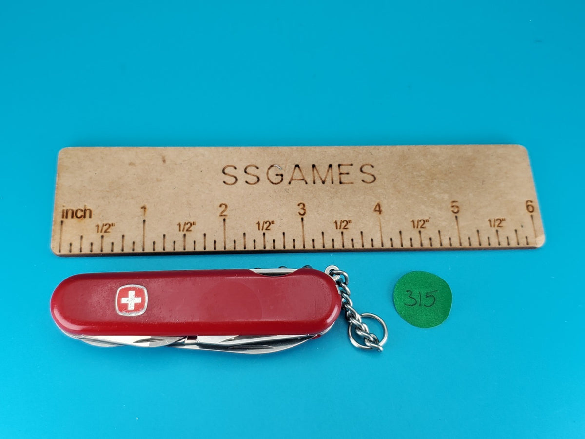 Wenger Traveler Red Swiss Army Knife Multi Tool!