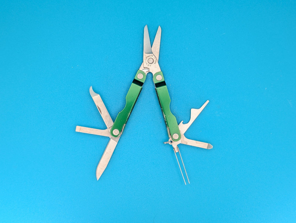 Leatherman Micra Multi-Tool Knife Scissors Key Ring! MIXED COLORS! LOT OF 5!