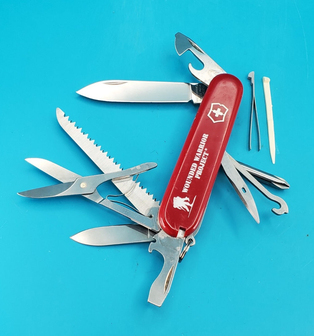 Victorinox Fieldmaster Swiss Army Knife Multi Tool! Wounded Warrior Project!