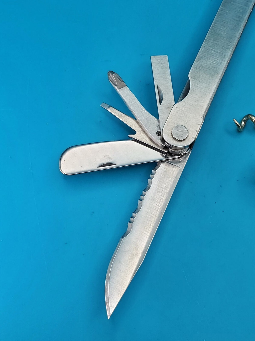 Leatherman Flair Multi-Tool Stainless Knife Pliers USA! With Sheath! 09/00 Date!