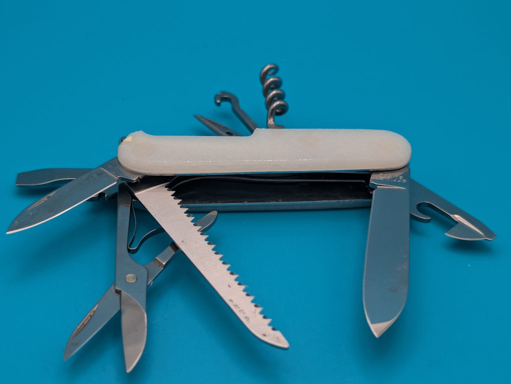 Custom Victorinox Huntsman Glow in the Dark Swiss Army Knife