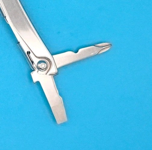 Leatherman Rev 3.8" Multi-Tool, Stainless! With Sheath!