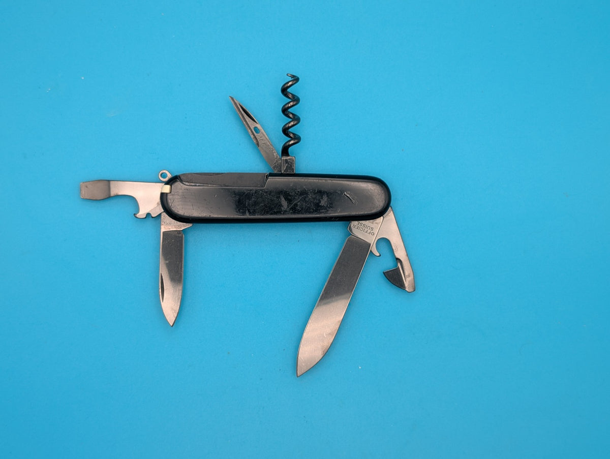 Victorinox Spartan Black Onyx Monochrome Swiss Army Knife Multi Tool!