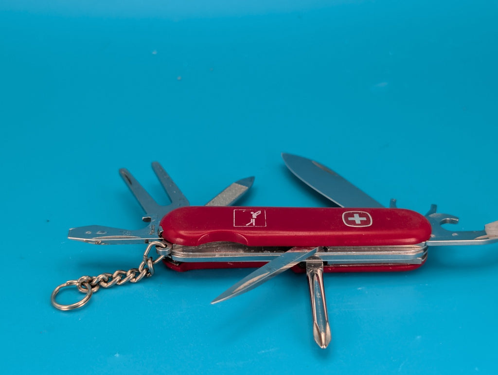 Vintage Wenger Golfer Swiss Army Knife Multi Tool! *JIM BERTRAND*