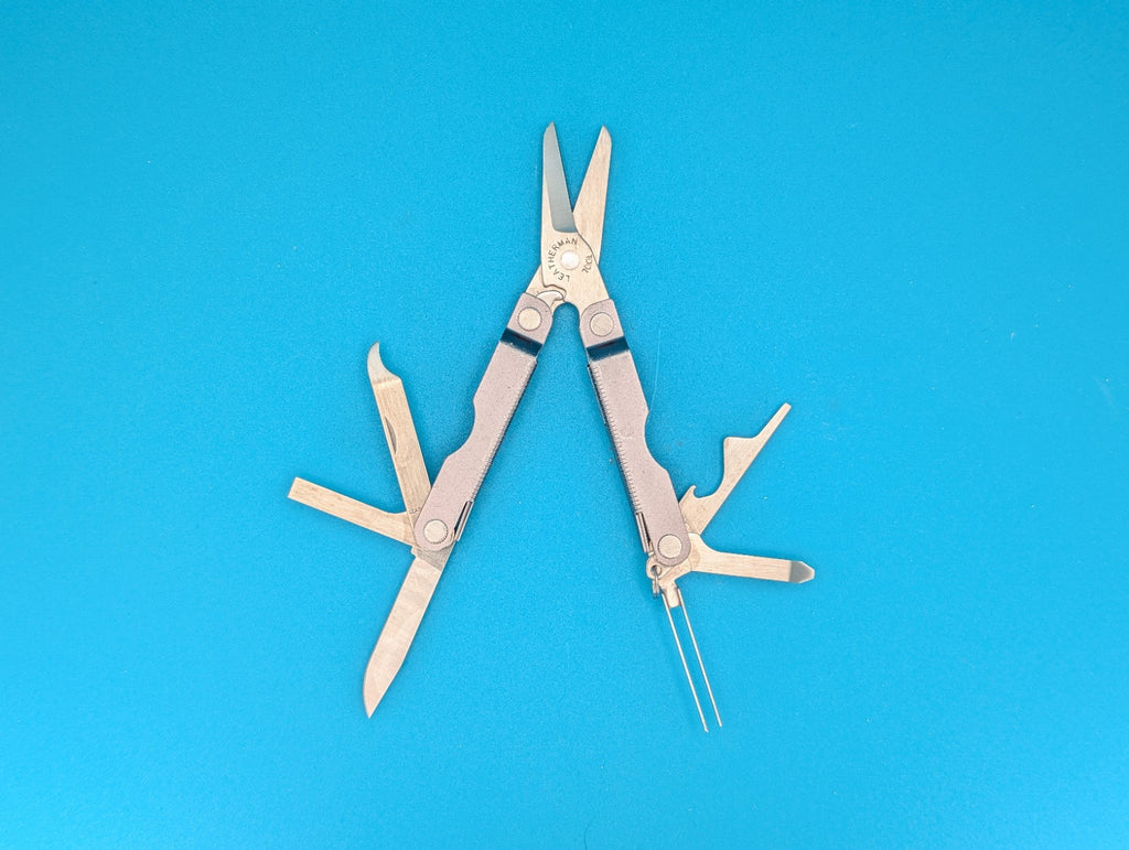 Leatherman Micra Multi-Tool Knife Scissors Key Ring! MIXED COLORS! LOT OF 5!