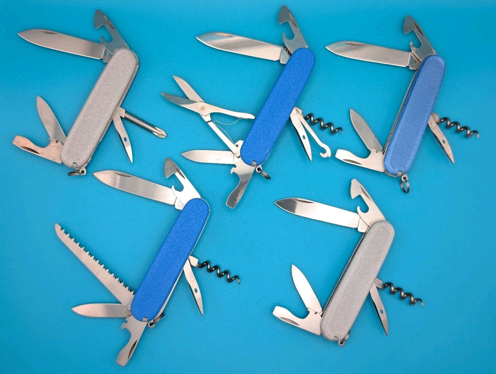 Custom Victorinox Variety Mix Swiss Army Knife Multi Tool! LOT OF 5!