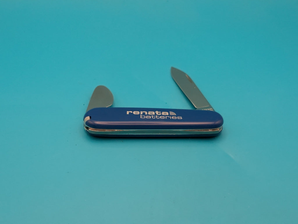 Victorinox Watch Case Opener Swiss Army Knife Multi Tool! Blue! RENATA BATTERIE