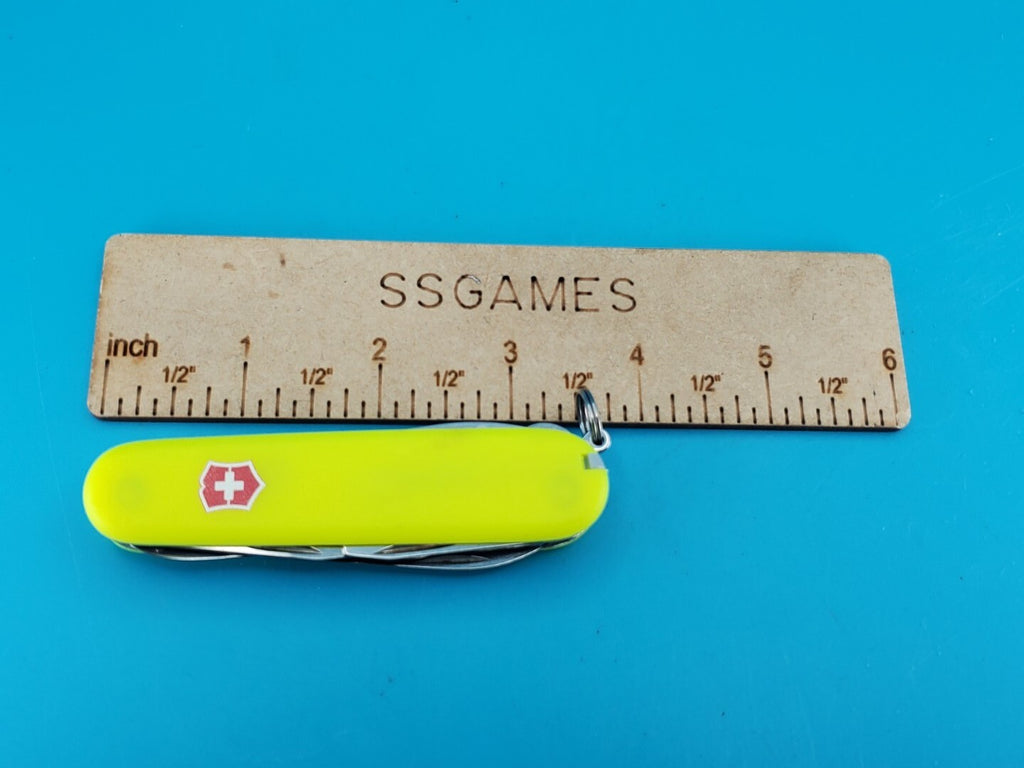 Victorinox Climber Stayglow Swiss Army Knife Multi Tool! *CHIPPED BACK SCALE*