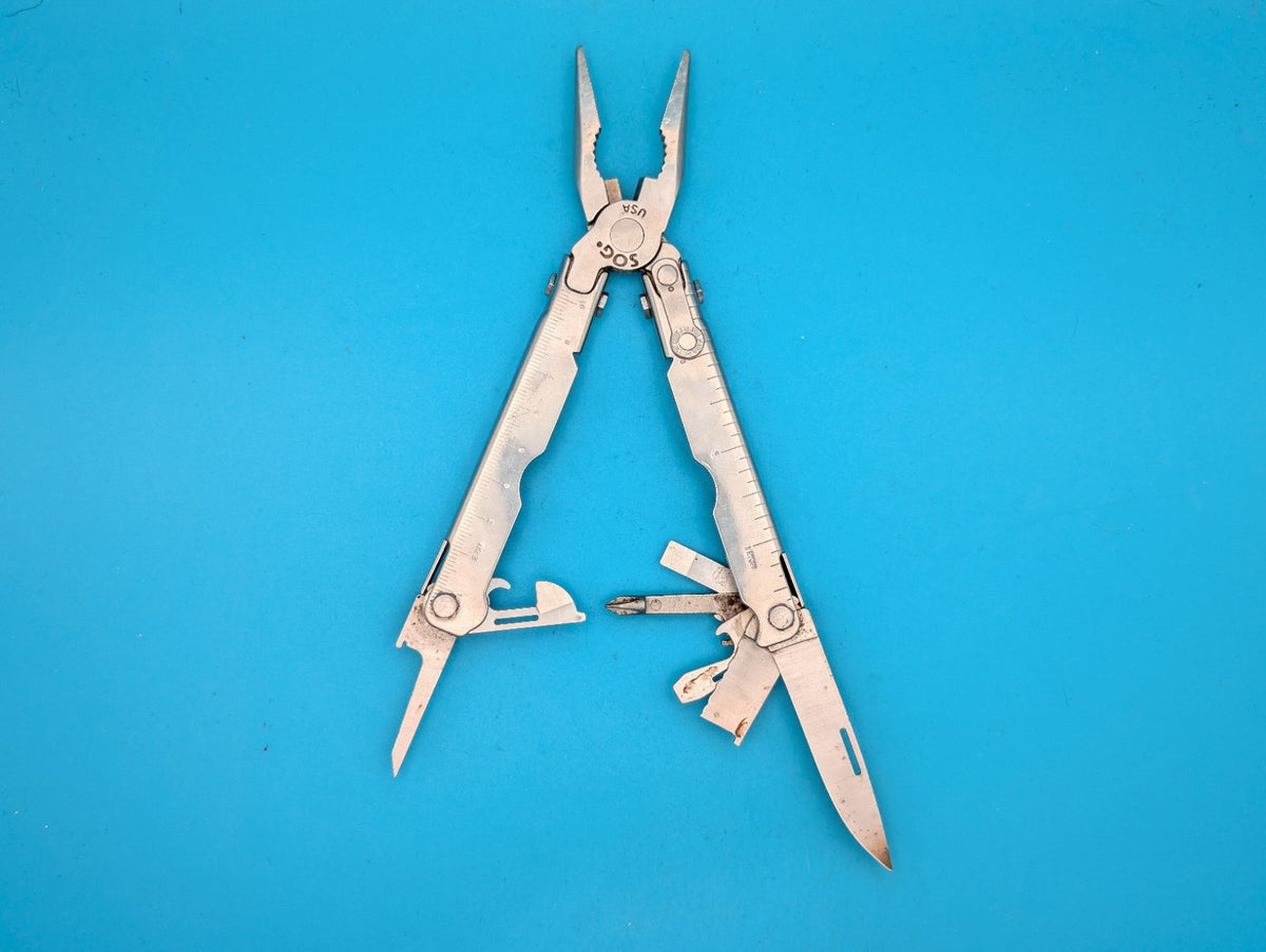 Vintage SOG Paratool Multi-Tool USA Knife Pliers