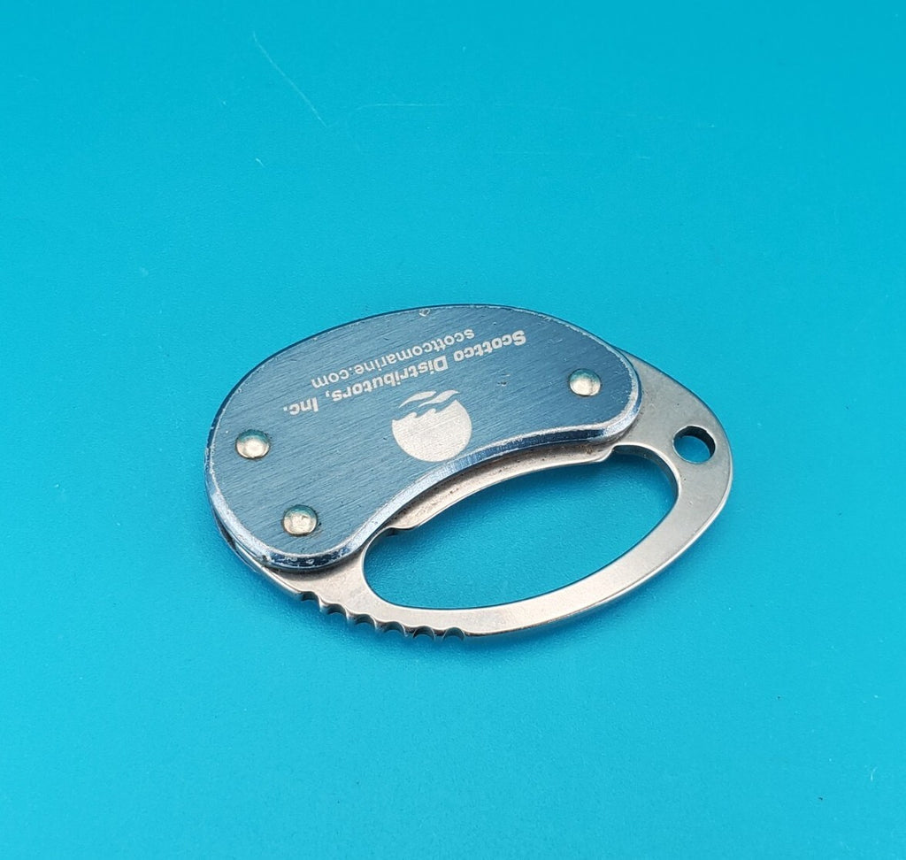 Buck USA 759 BLUE Folding Pocket Knife & Bottle Opener! 2013 DATE