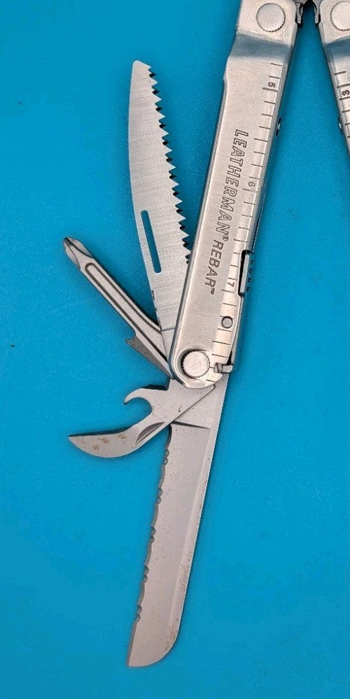 Leatherman Rebar Multi-Tool! Stainless! With Sheath!