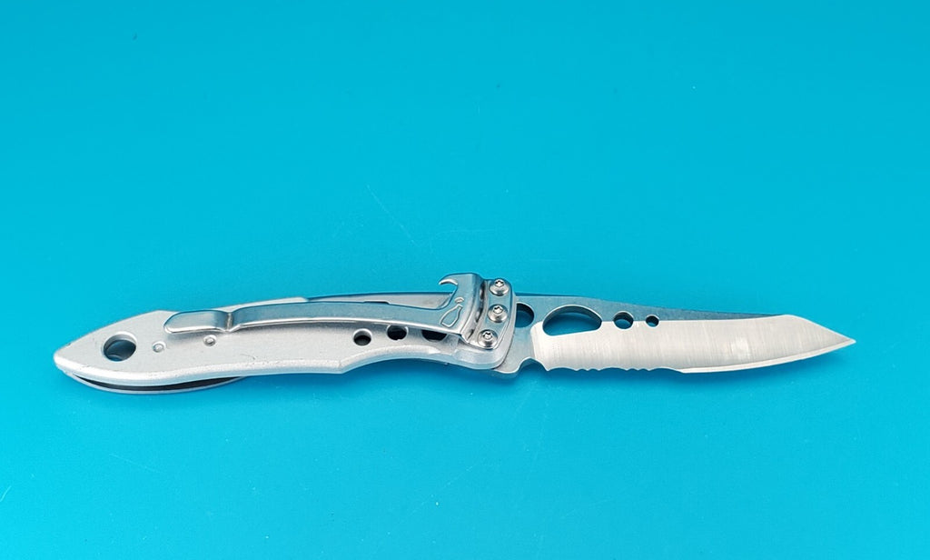 Leatherman Skeletool KBX Pocket Knife w/ Bottle Opener, SILVER!