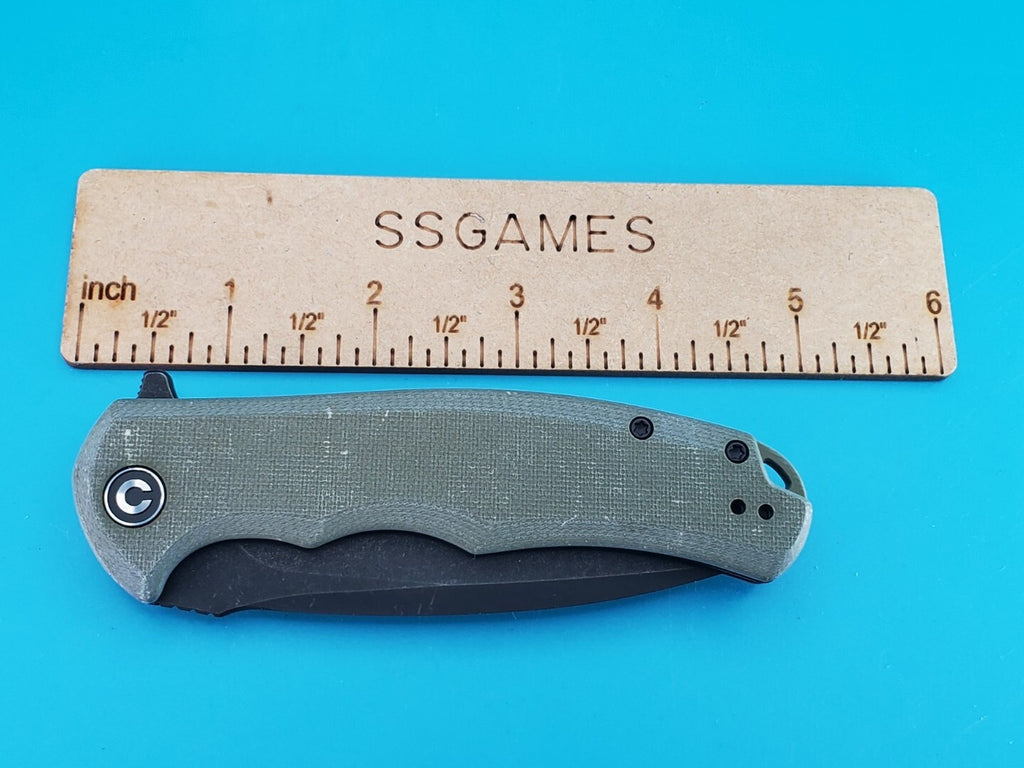 Civivi Praxis Flipper Pocket Knife Liner Lock Plain Edge Blade!
