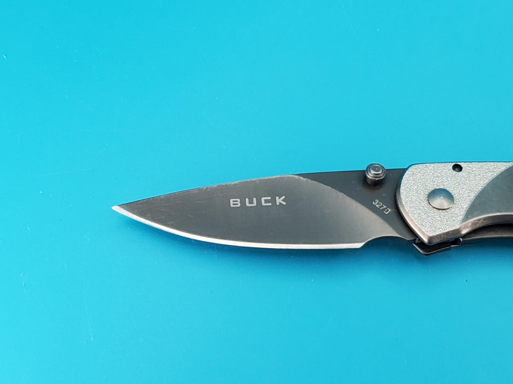 Buck Knives 327 Nobleman-Stainless Folding Pocket Knife!
