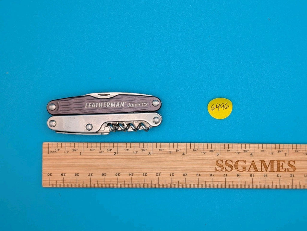 Leatherman Juice C2 Gray Knife Multi Tool! RETIRED!