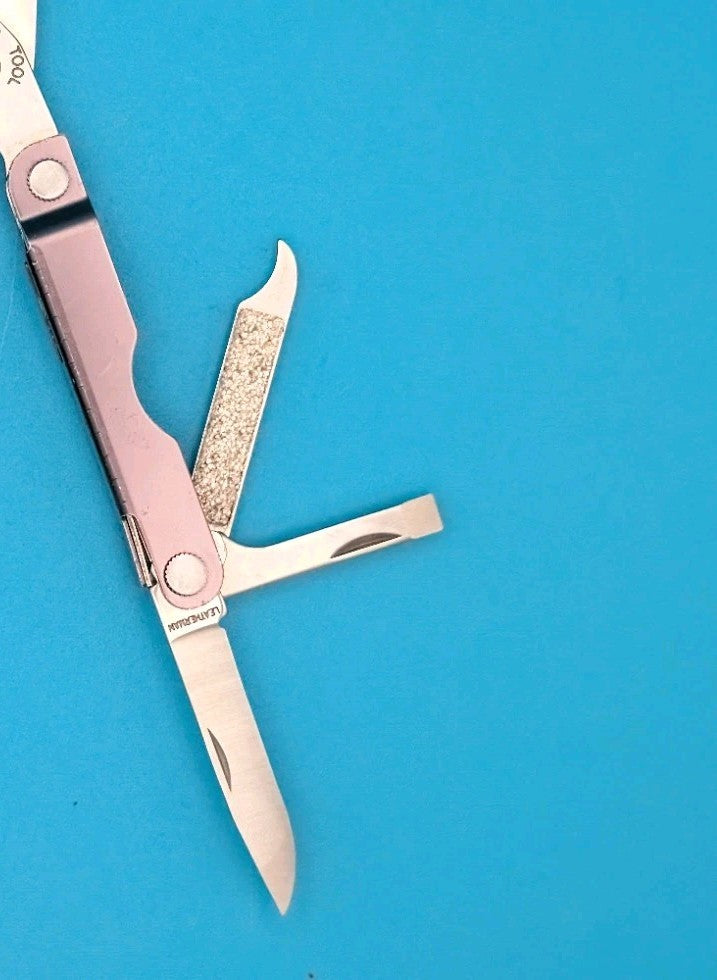 Leatherman Micra Multi-Tool, Knife, Scissors, Key Ring, GRAY!