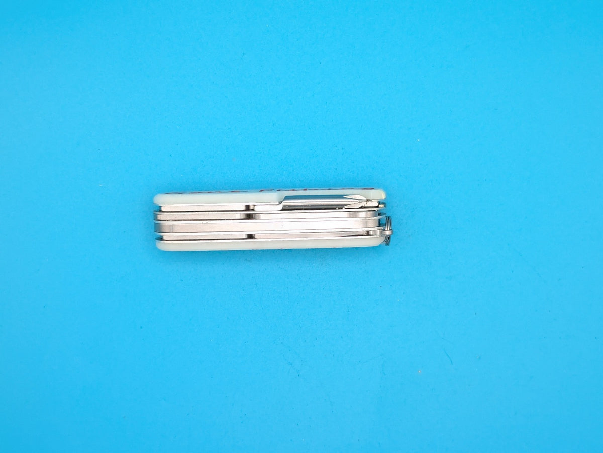 CUSTOM VICTORINOX DELUXE TINKER GLOW IN THE DARK SWISS ARMY KNIFE MULTI TOOL!