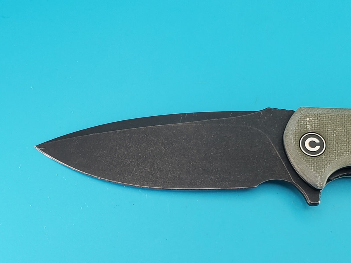 Civivi Praxis Flipper Pocket Knife Liner Lock Plain Edge Blade!