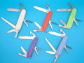 Custom Victorinox Glow in the Dark Swiss Army Knife Multi Tool! LOT OF 5!
