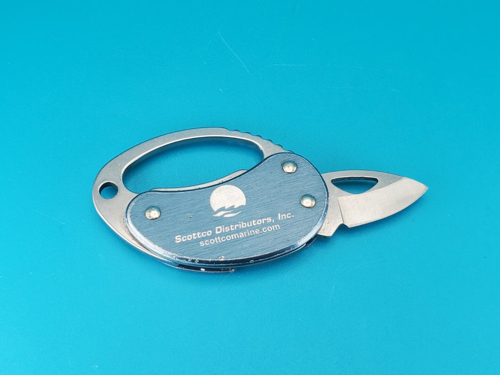 Buck USA 759 BLUE Folding Pocket Knife & Bottle Opener! 2013 DATE