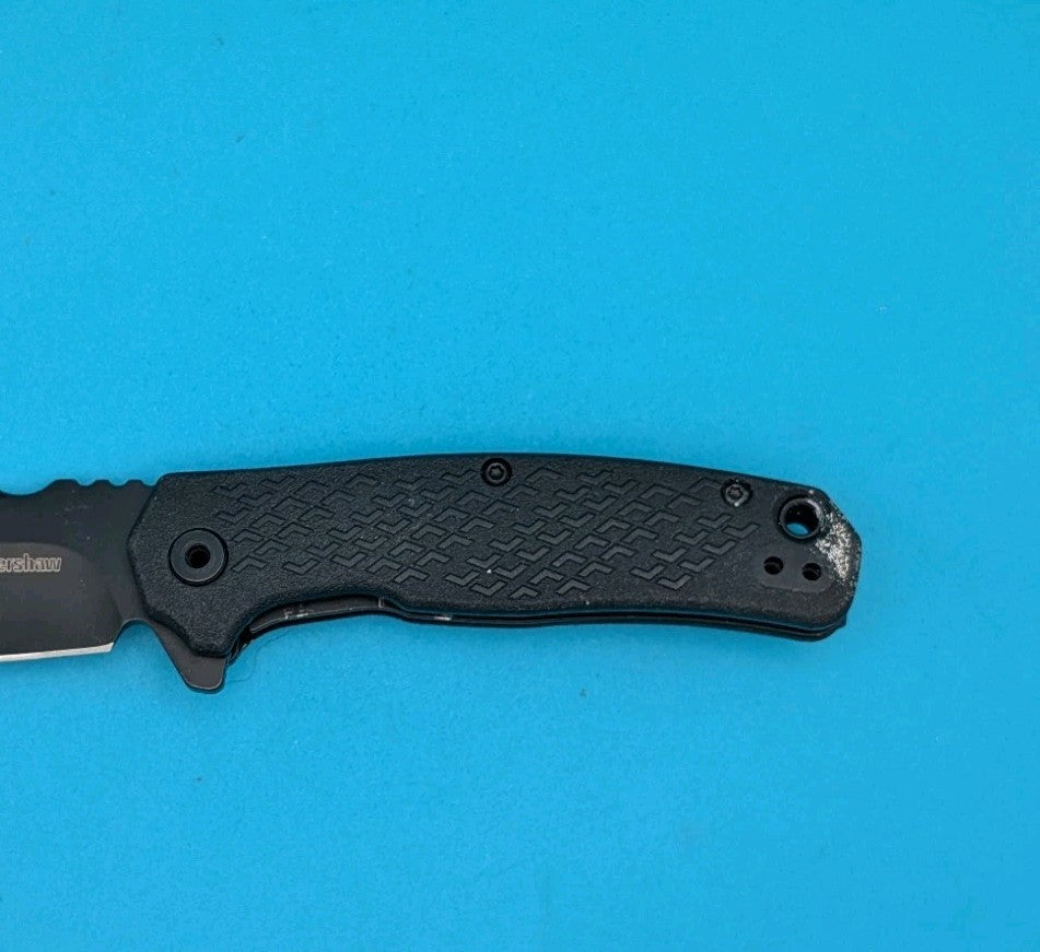 Kershaw Knives Conduit Liner Lock 1407 Black GFN Stainless Pocket Knife