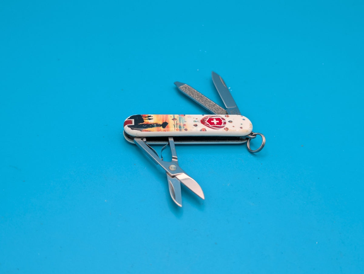 Victorinox Classic Limited Edition Hot Air Balloons Swiss Army Knife! 58mm
