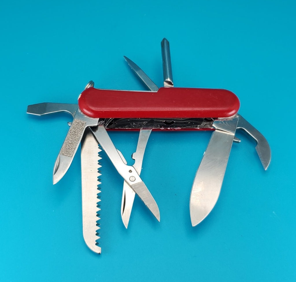 Wenger Handyman Red Swiss Army Knife Multi Tool!