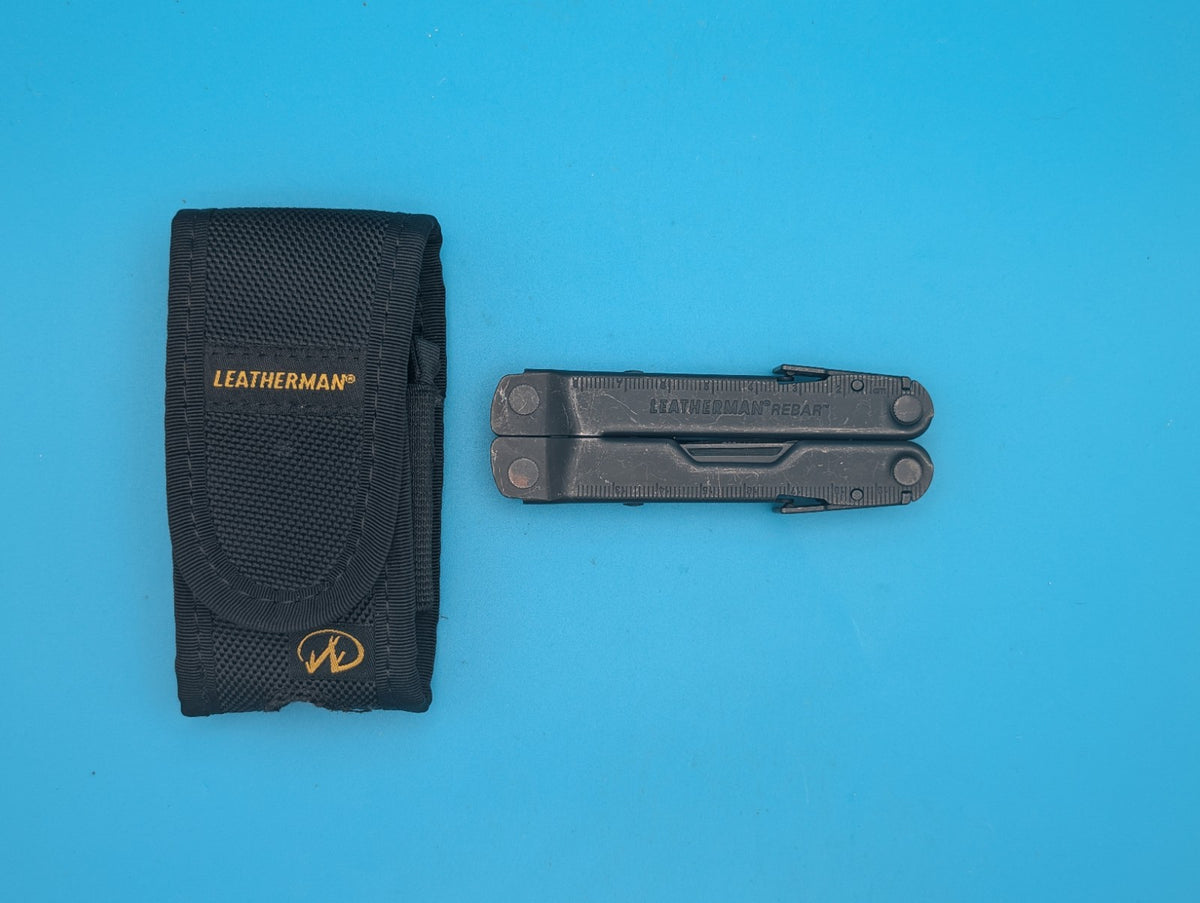 Leatherman Rebar Multi-Tool! BLACK OXIDE! WITH SHEATH!