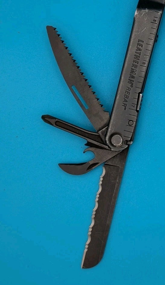 Leatherman Rebar Multi-Tool! Free Shipping! BLACK OXIDE!