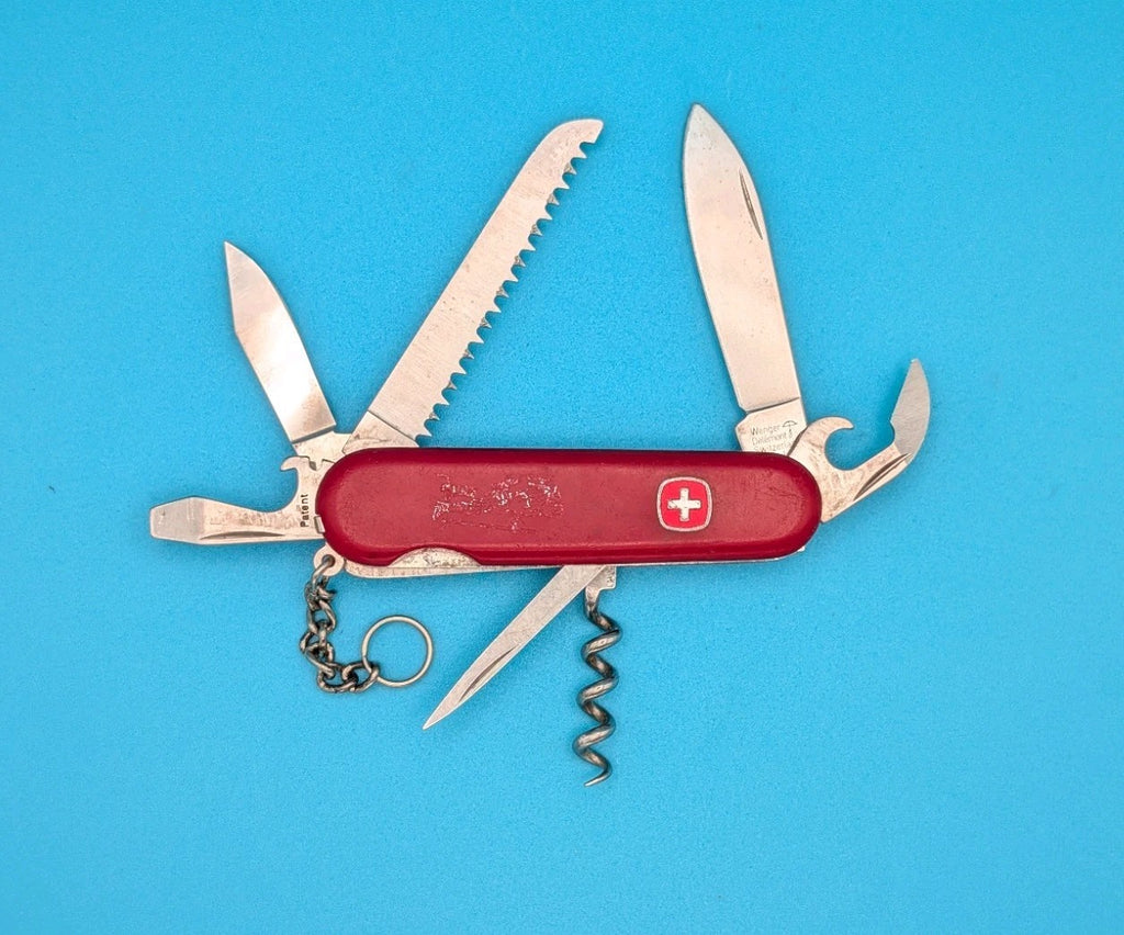 Wenger Backpacker II Swiss Army Knife Multi Tool!